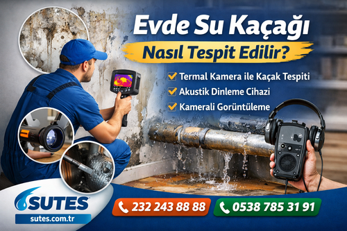 Evde su kaçağı nasıl tespit edilir Evde su kaçağı nasıl tespit edilir