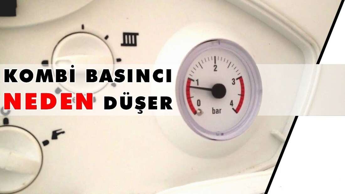 kombi basıncı neden düşer