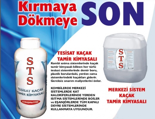 su kaçak giderici kimyasal